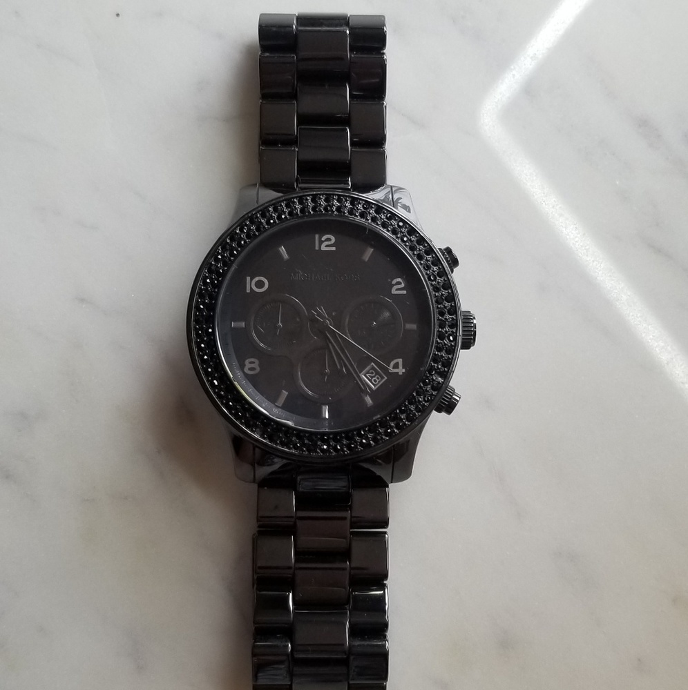 Michael Kors Blackout Glitz watch